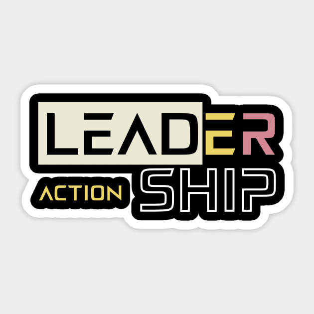 Leadership Sticker by T-Shirt Attires